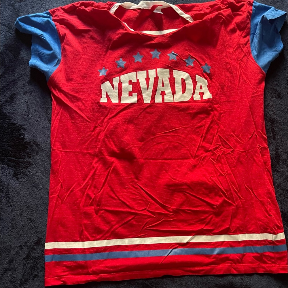 Nevada baseball tee